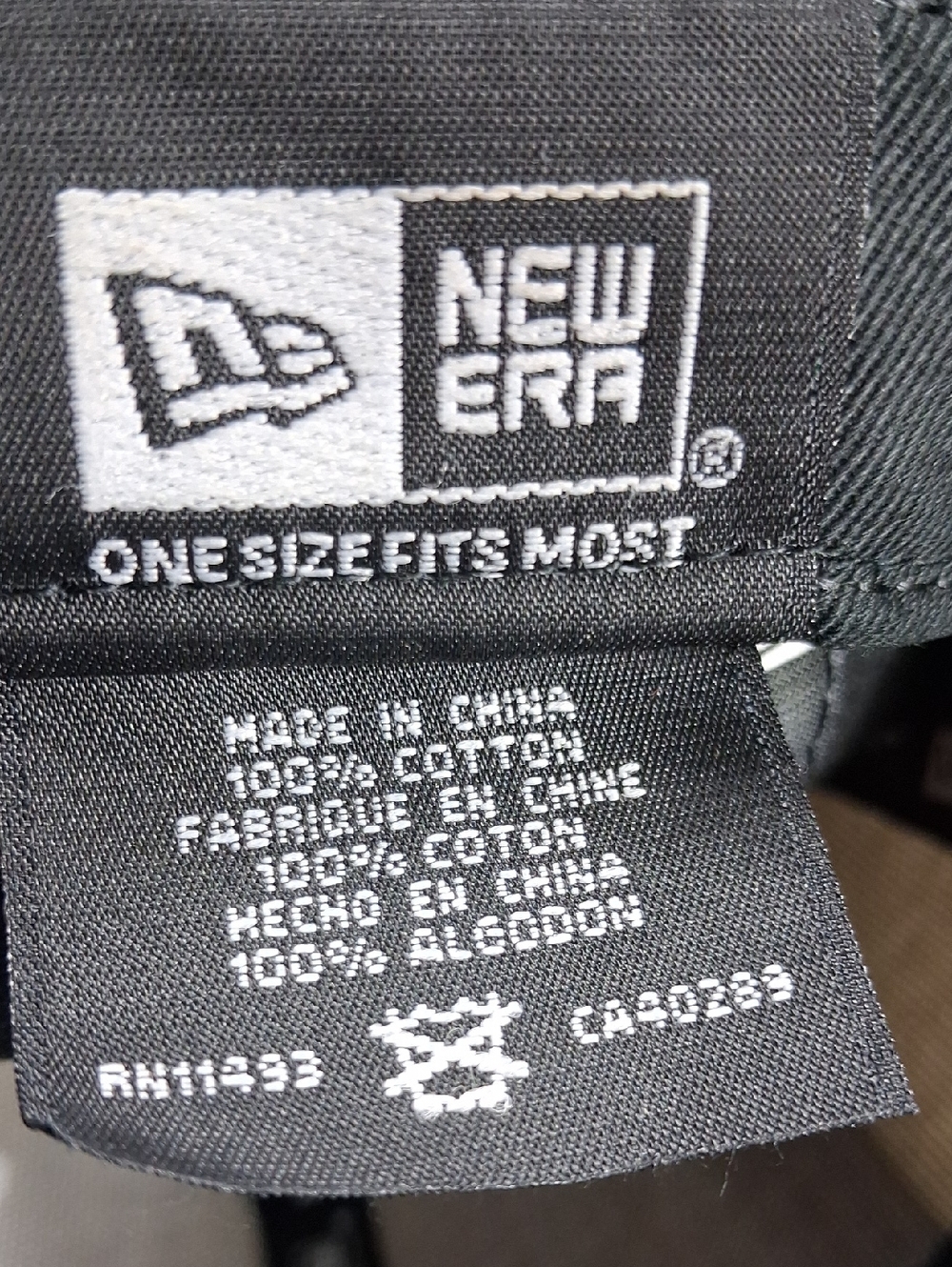 Miami Heat New Era HWC Stitch Spell Out Logo Basketball Black & Red Snapback Hat - Picture 11 of 11